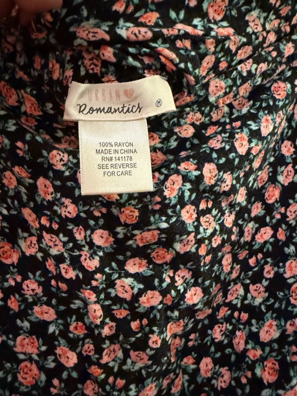 Women's floral print midi skirt by urban romantics size medium
